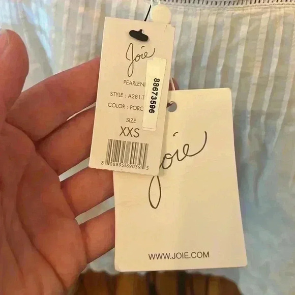 NWT Joie Lace Ivory Tank-Sz XXS - Picture 5 of 5